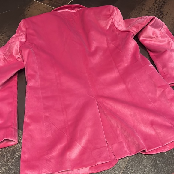 Pink Velvet blazer - size M - Picture 5 of 6